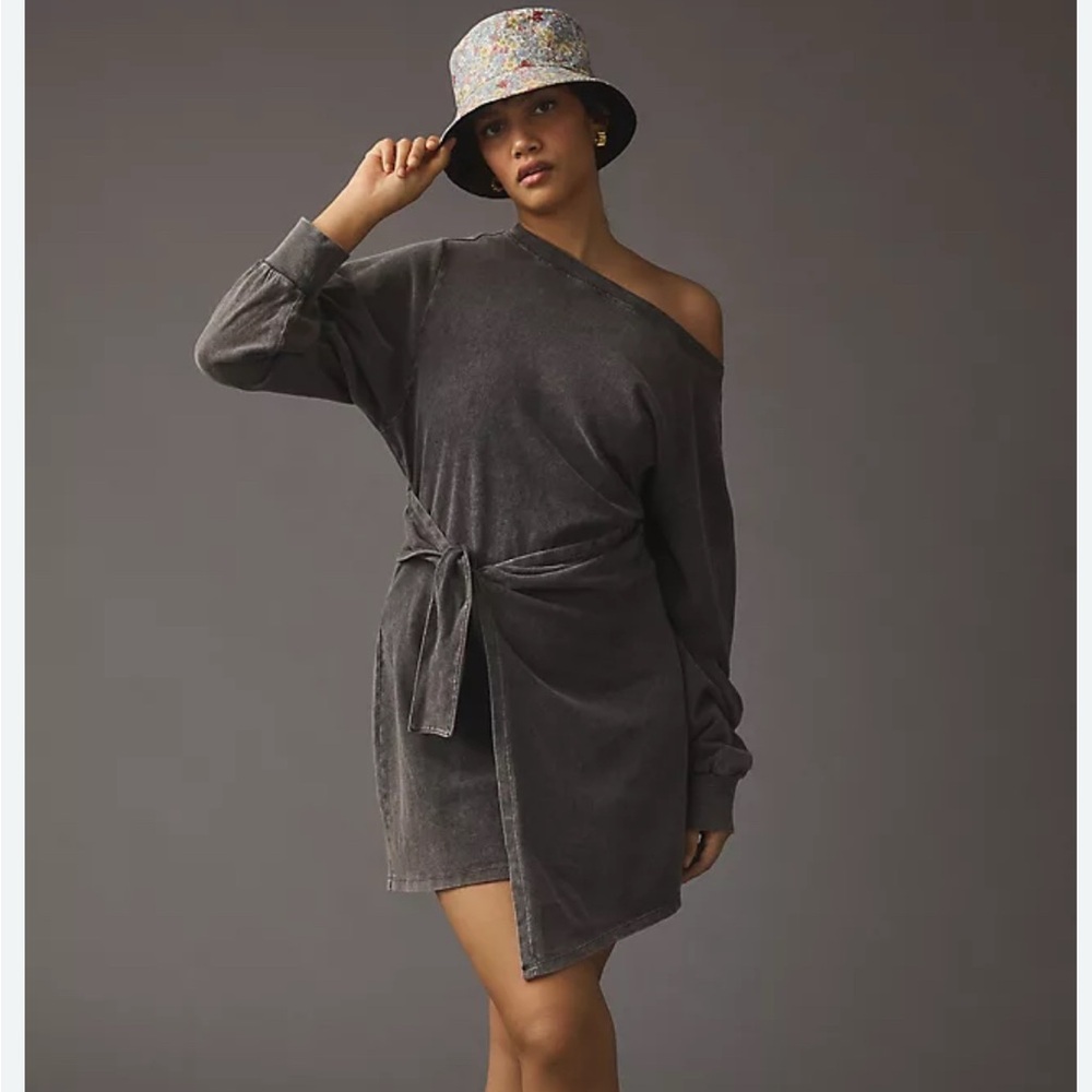 Daily Practice Anthropologie Gray Dress